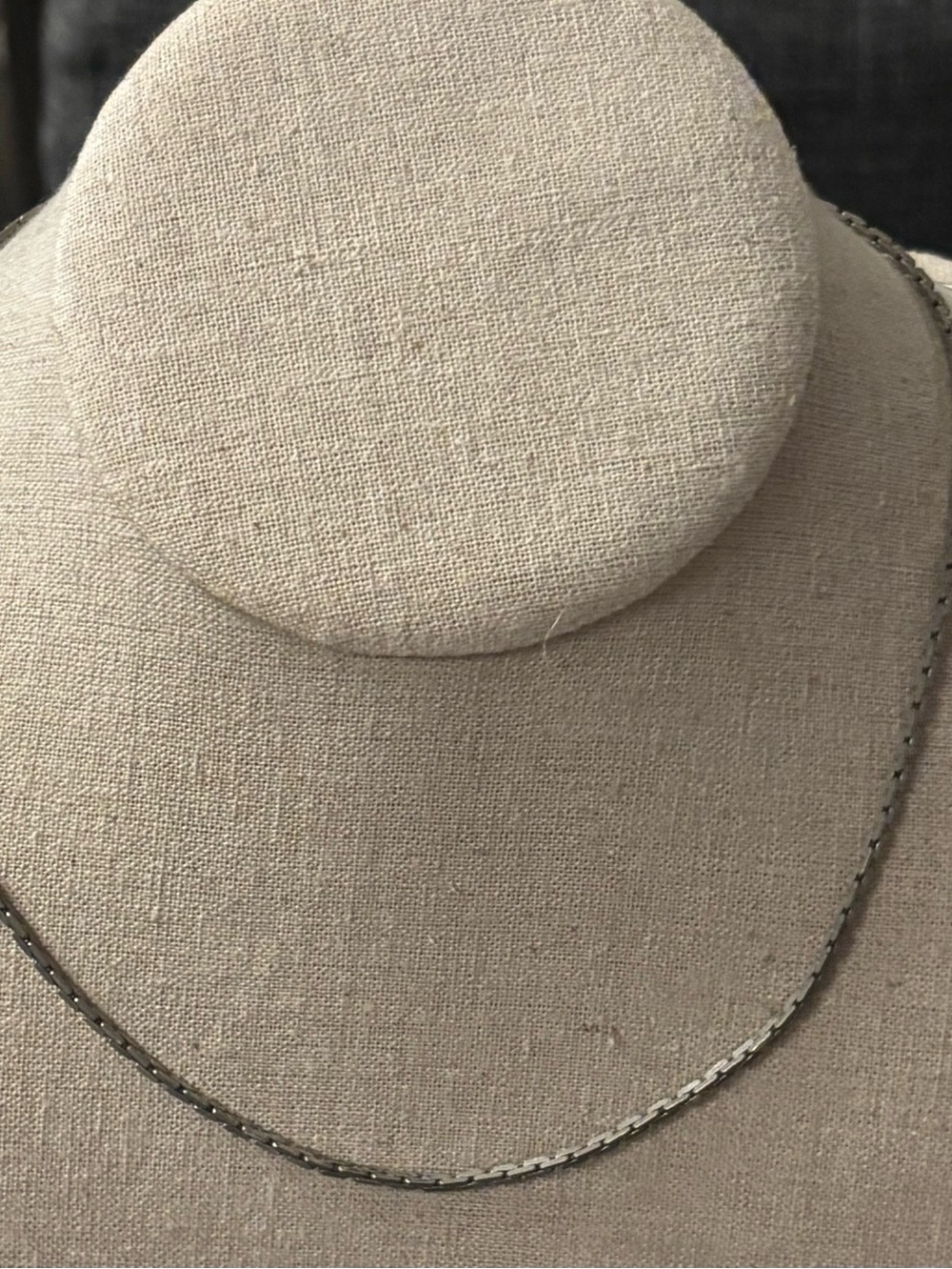 Delicate Silver tone Women’s Chain Necklace